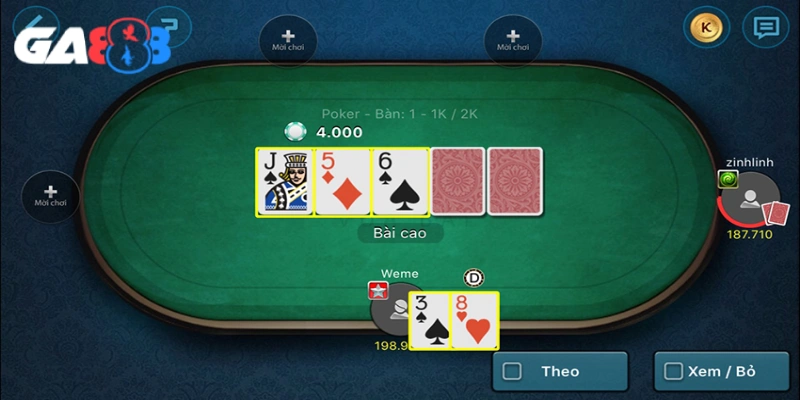 Cách chơi Poker online hiệu quả biết dừng biết theo đúng thời điểm